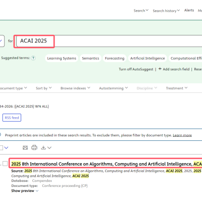 ACAI 2025 EI